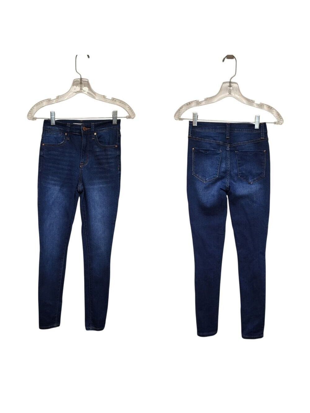 Celebrity Pink Skinny Ankle Blue Denim Jeans Size 0/24